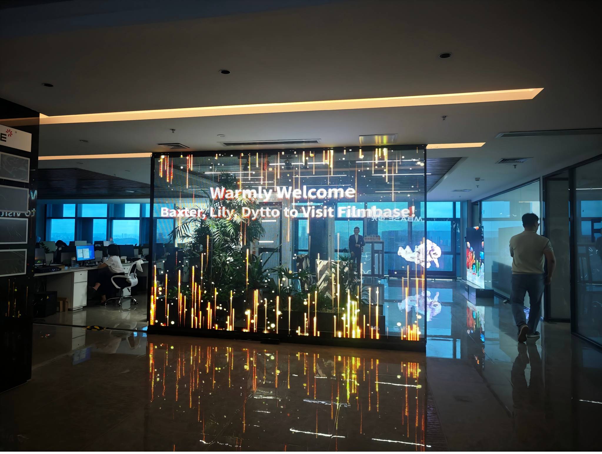 LED Glass